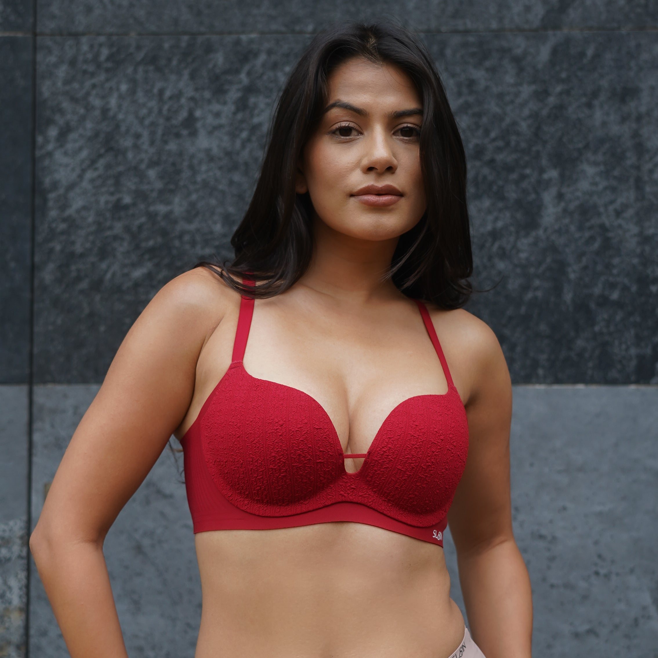 Textured Seamless Bra