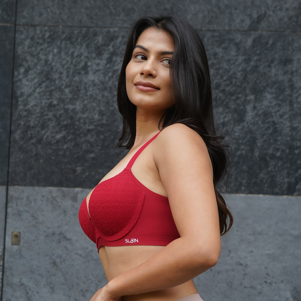 Textured Seamless Bra