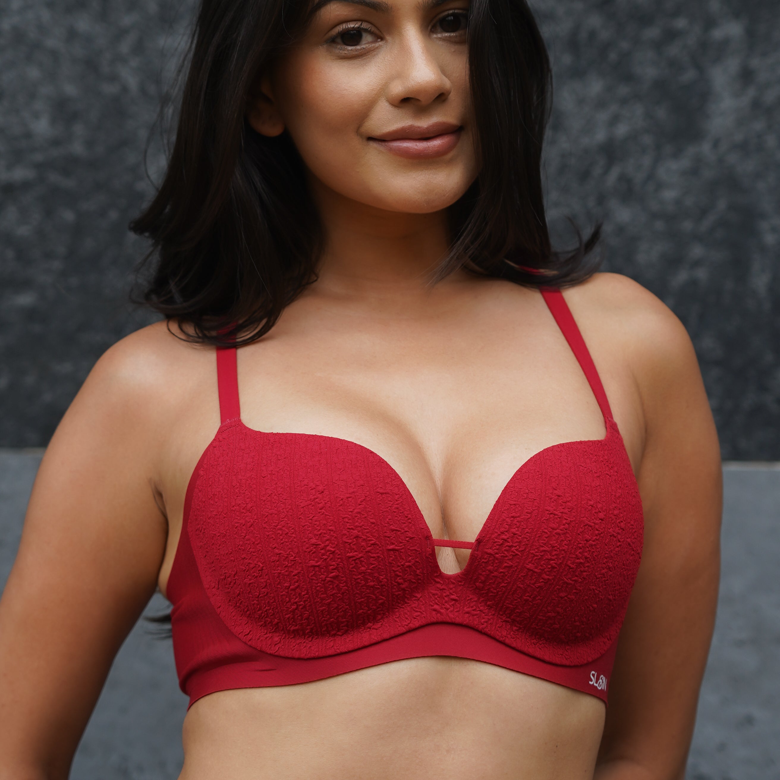 Textured Seamless Bra