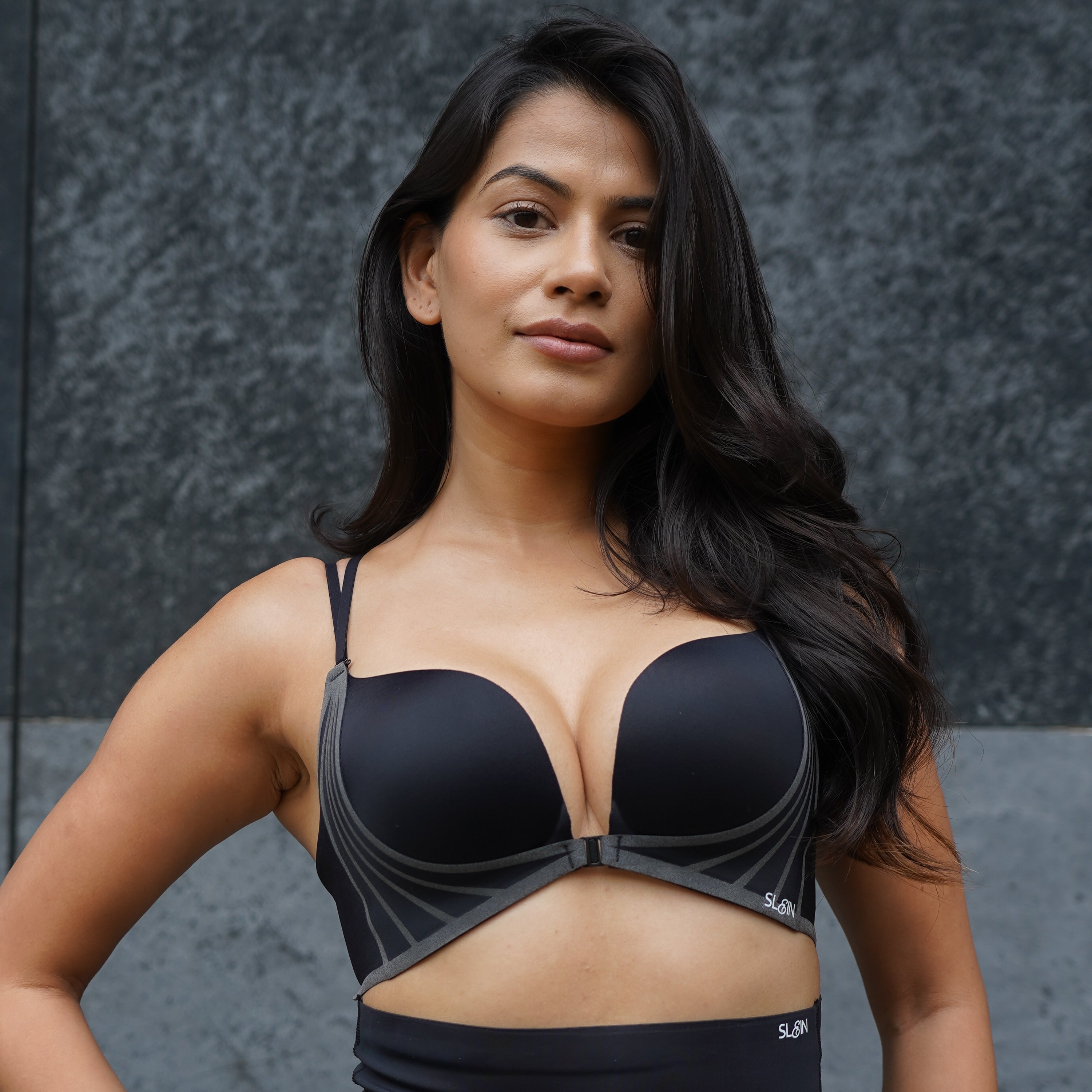Front Closure Seamless T-back Bra