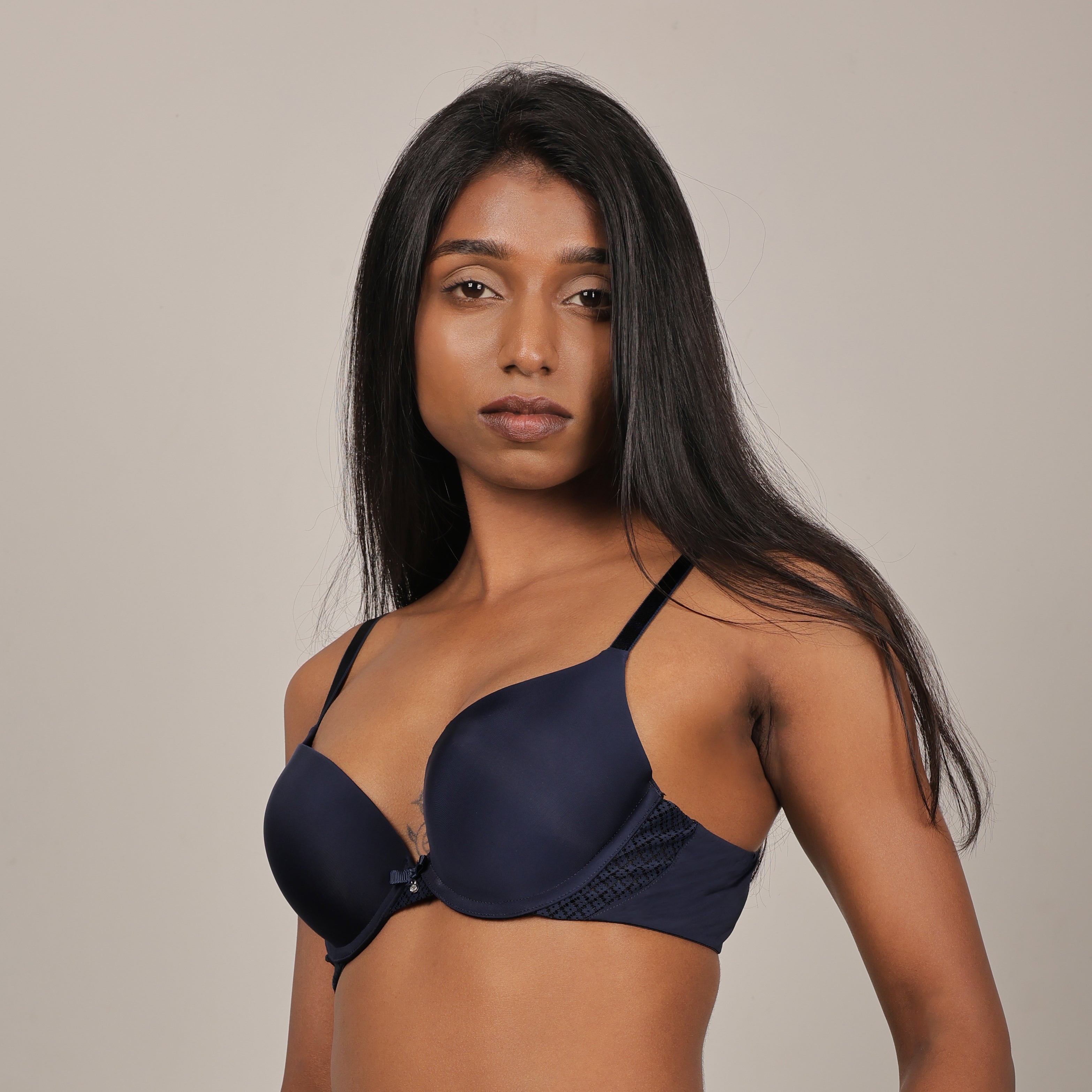 Underwire Pushup T-shirt Bra