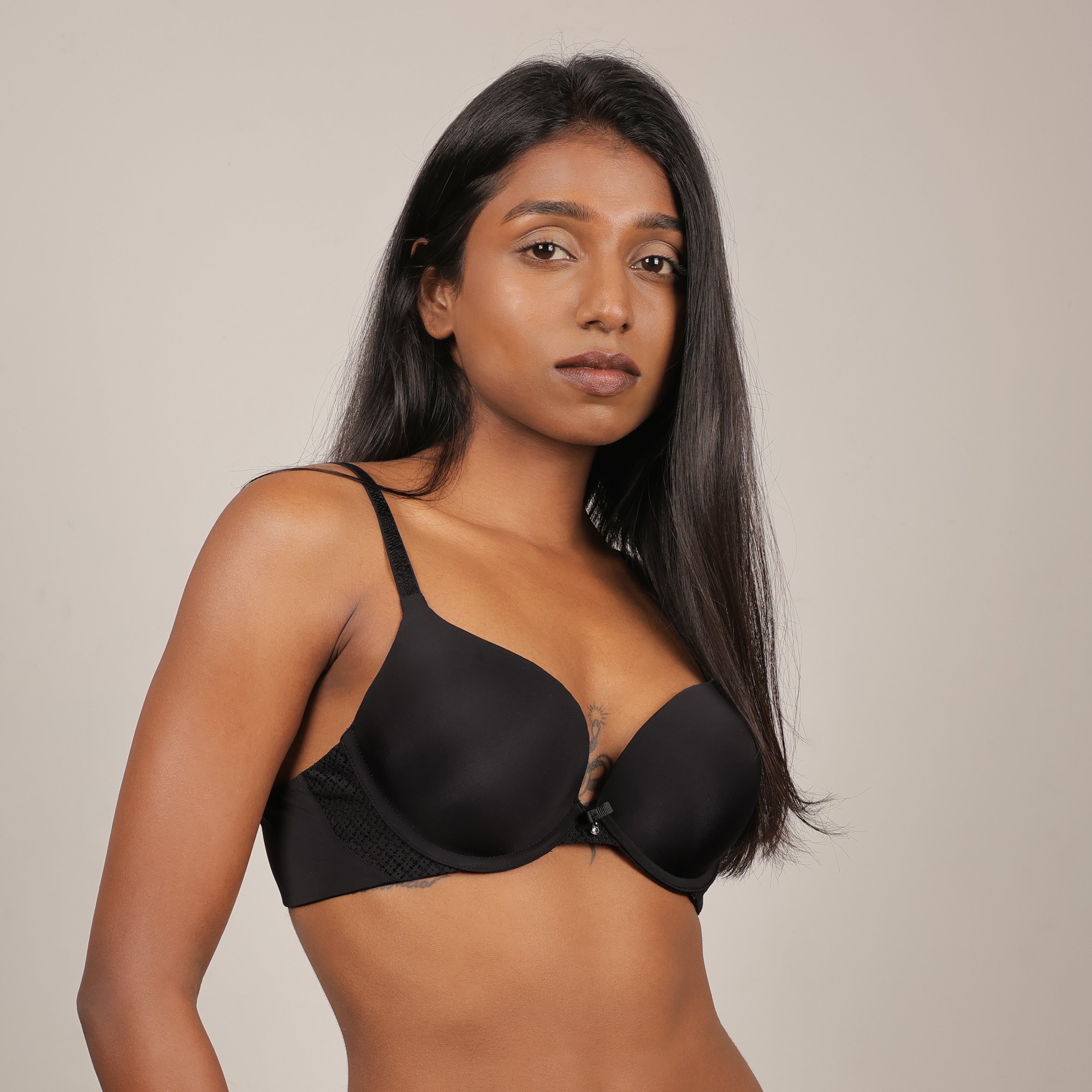 Underwire Pushup T-shirt Bra