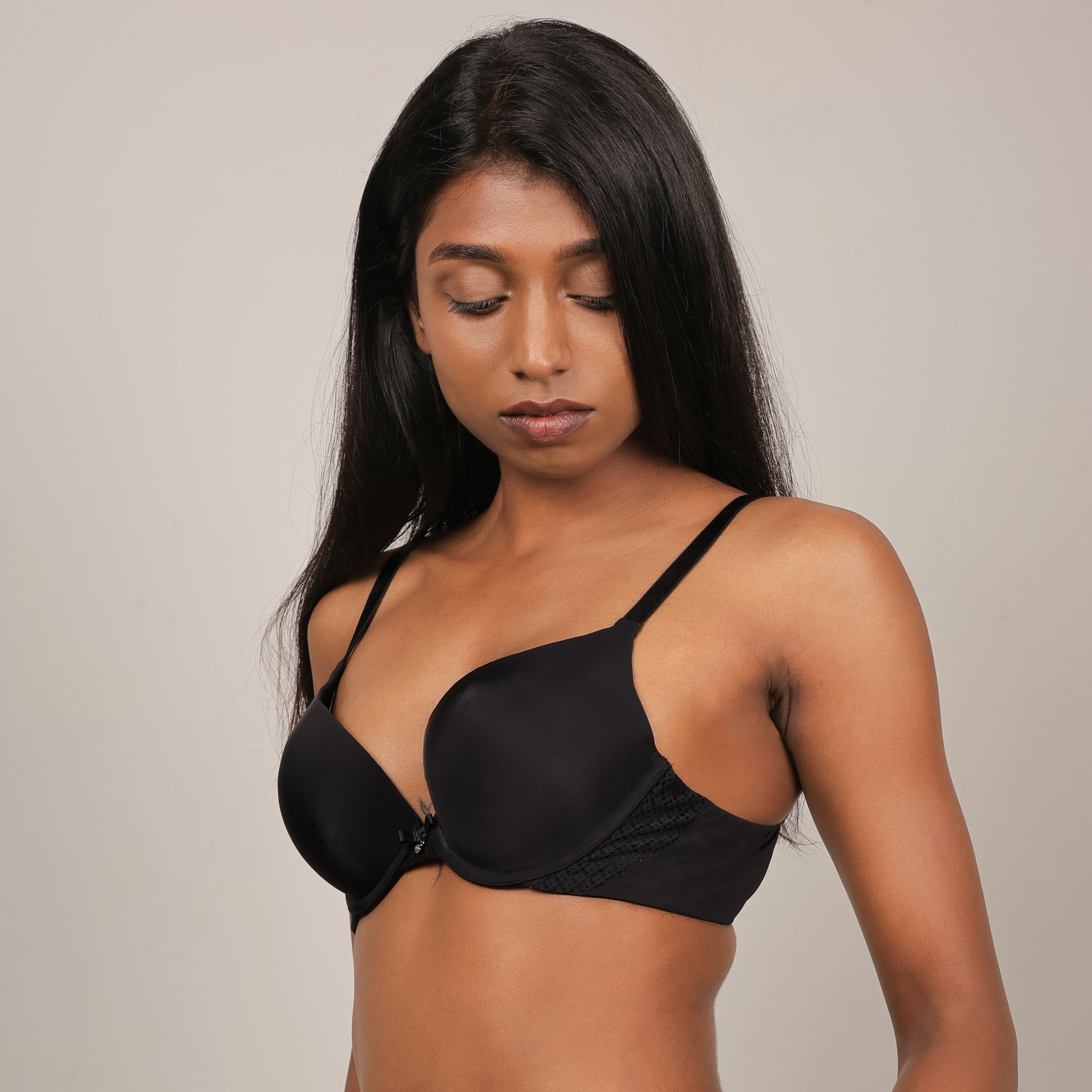 Underwire Pushup T-shirt Bra