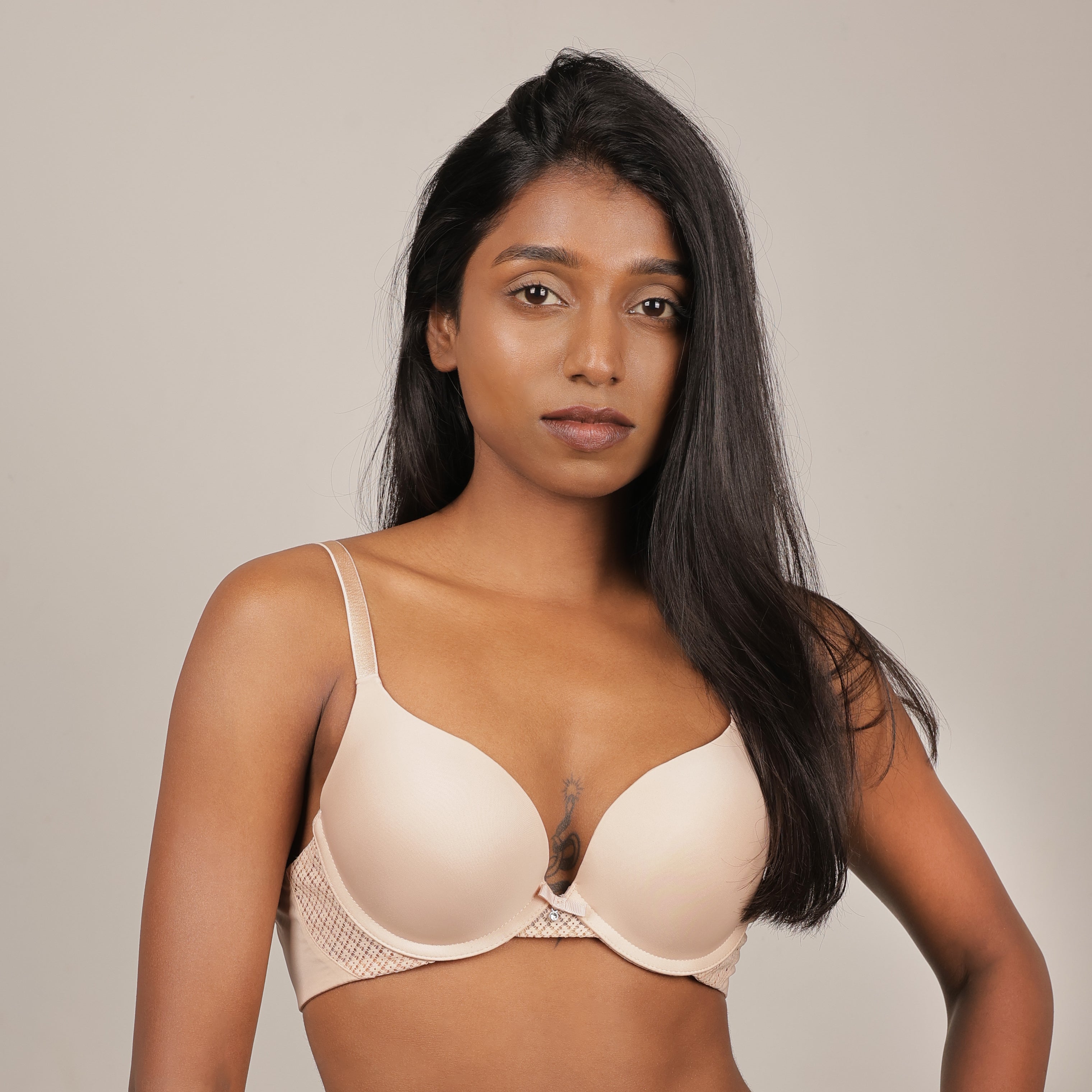 Underwire Pushup T-shirt Bra